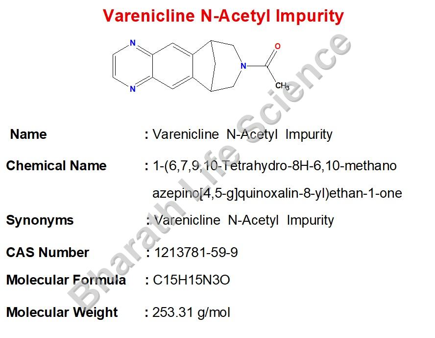 Varenicline  N-Acetyl  Impurity